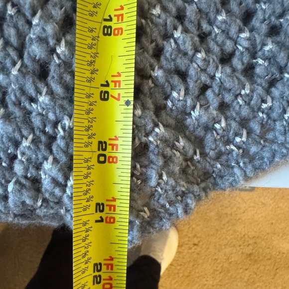 Eileen Fisher Eco Pebble Ash Cardigan Wool Alpaca Open Knit Gray Women Small - Picture 15 of 15